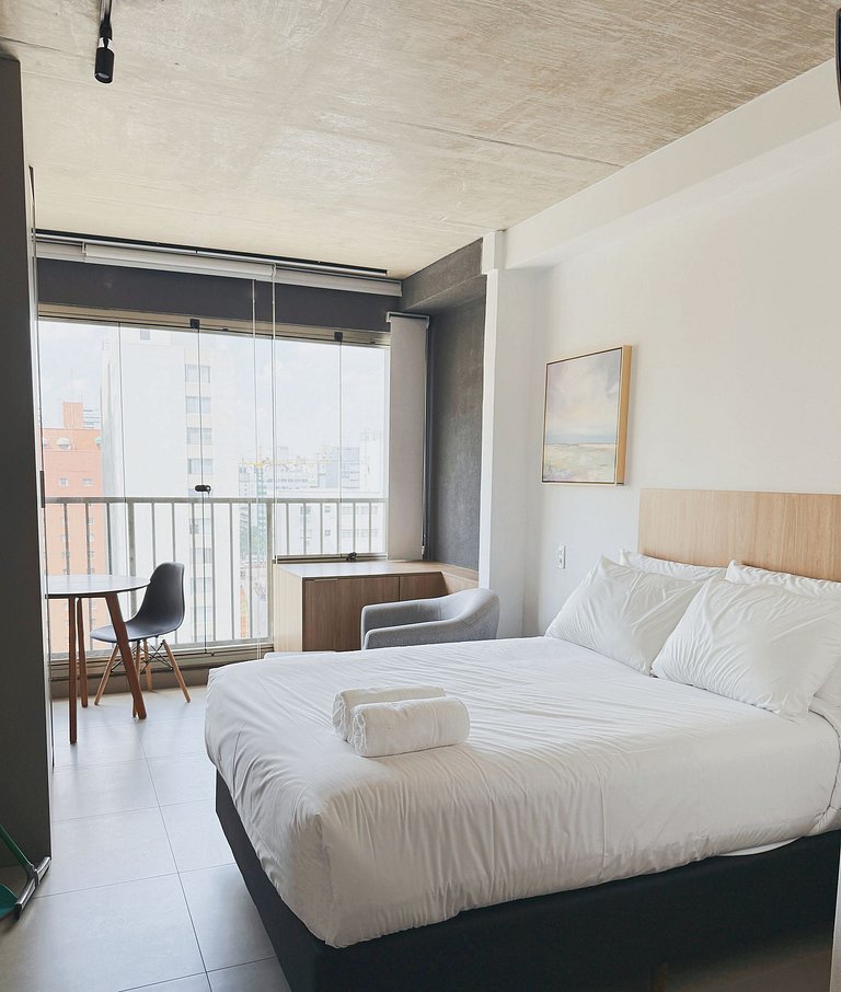 Melo Alves 1210 | Comfortable studio in Jardins