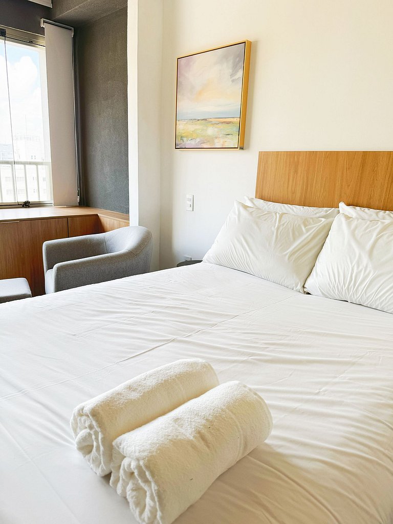 Melo Alves 1210 | Comfortable studio in Jardins