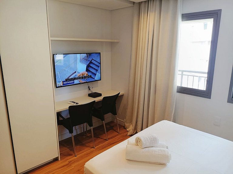 Atmosfera 511 I Studio próximo ao Consulado