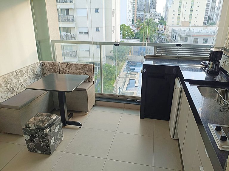 Bstay 605 | Studio Brooklin | Conforto e Elegância