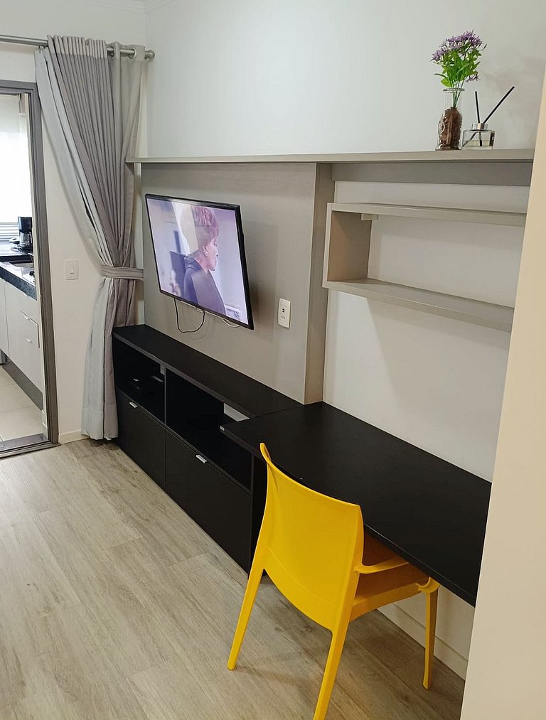 Bstay 605 | Studio Brooklin | Conforto e Elegância