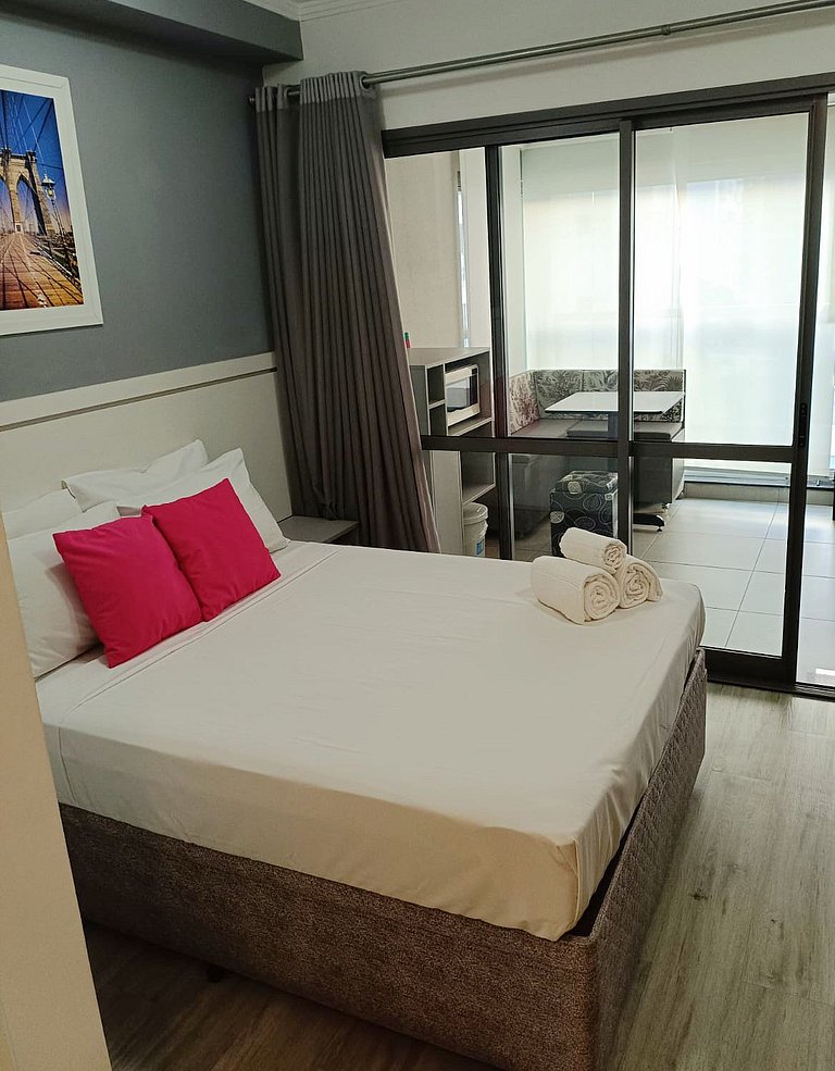 Bstay 605 | Studio Brooklin | Conforto e Elegância