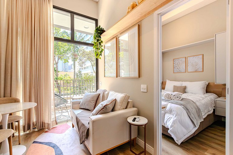Versa Brooklin 1005 | Duplex, Metrô e Consulado