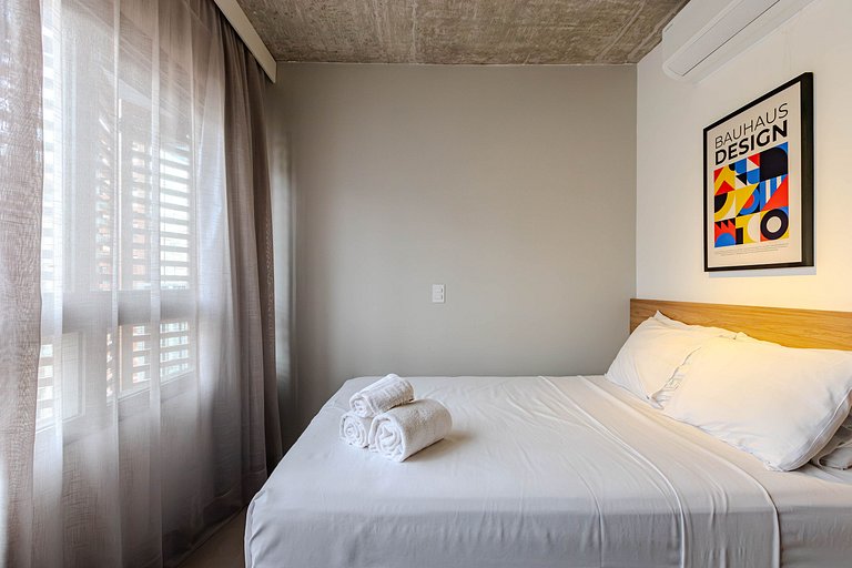 Augusta 706 | Studio confortável próx. OscarFreire